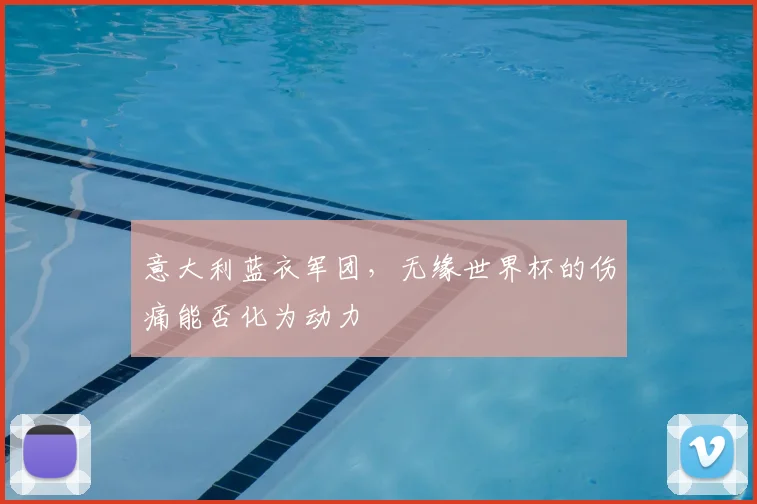 意大利蓝衣军团,无缘世界杯的伤痛能否化为动力